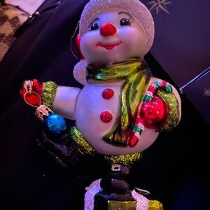 Christopher Radko Snowman ornament